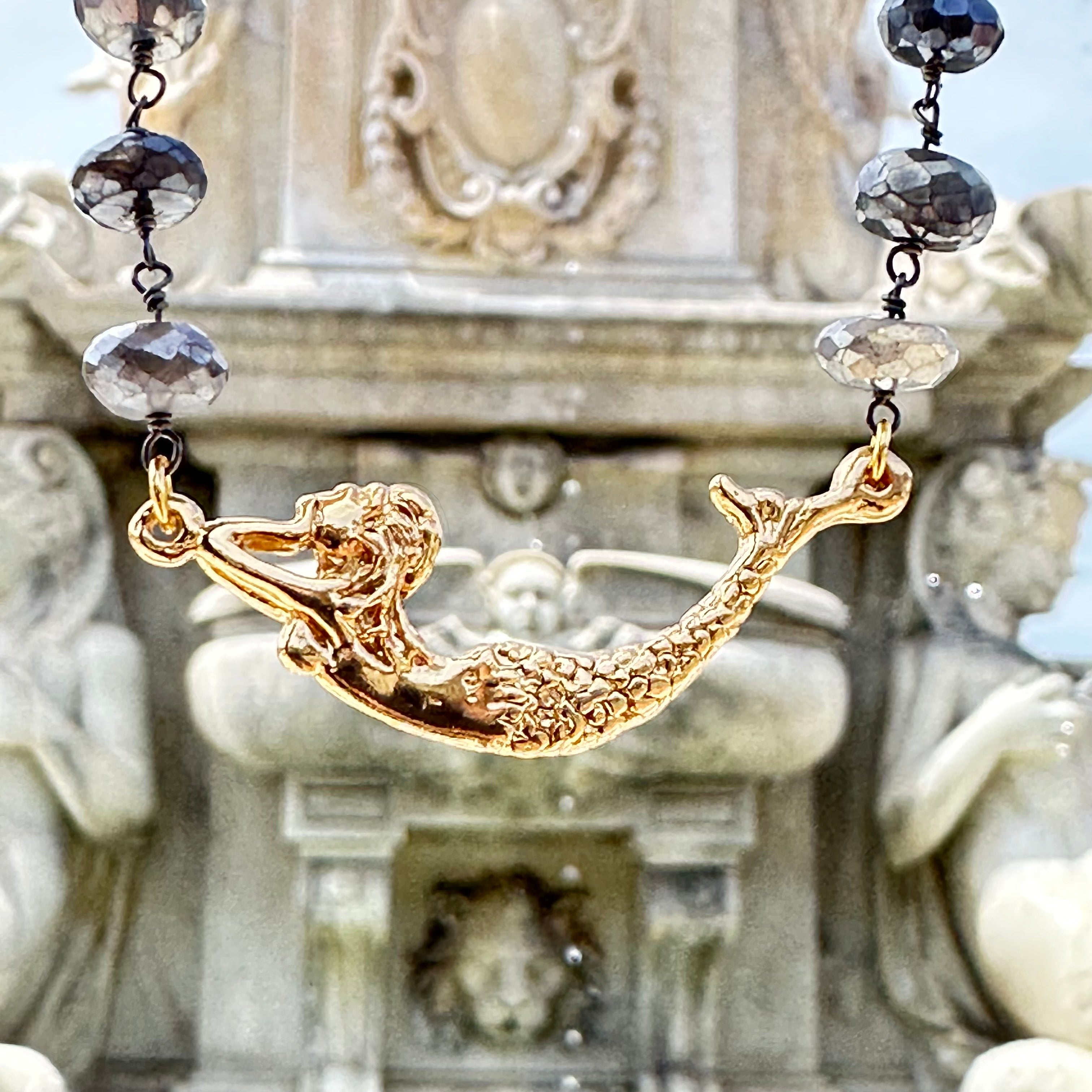 The Golden Siren of Sorrento Necklace