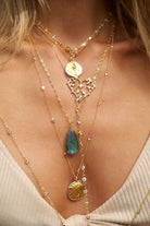 The Adella Siren Tear Necklace