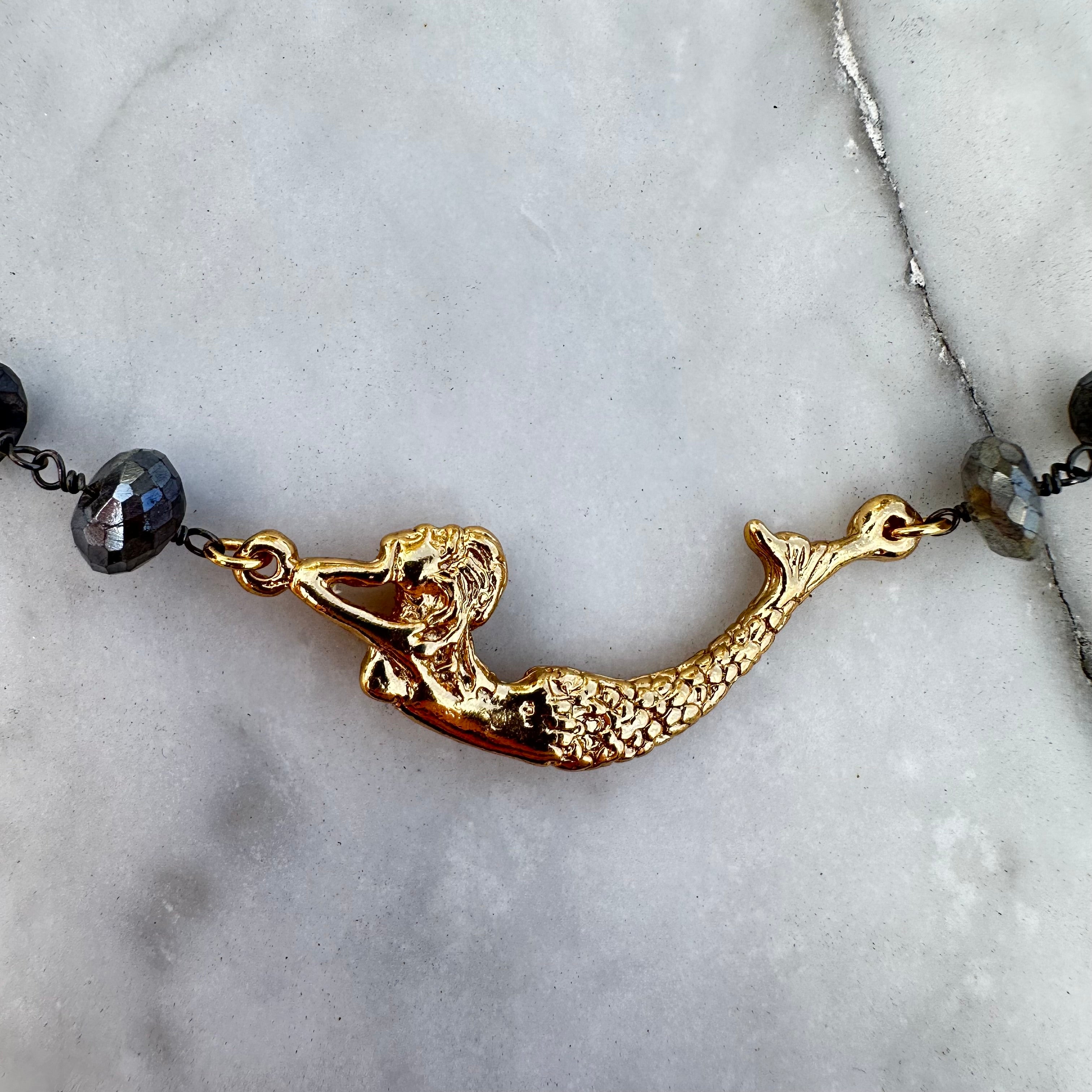 The Golden Siren of Sorrento Necklace