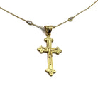 The Siren Tear Cross Necklace