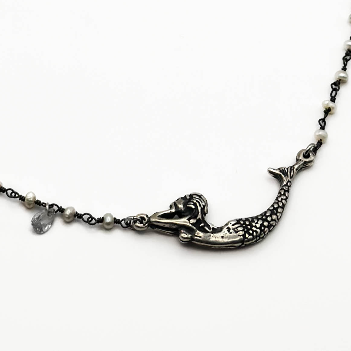 Silver Sirena Necklace