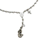 Silver Sirena Rosary