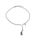 Silver Sirena Rosary