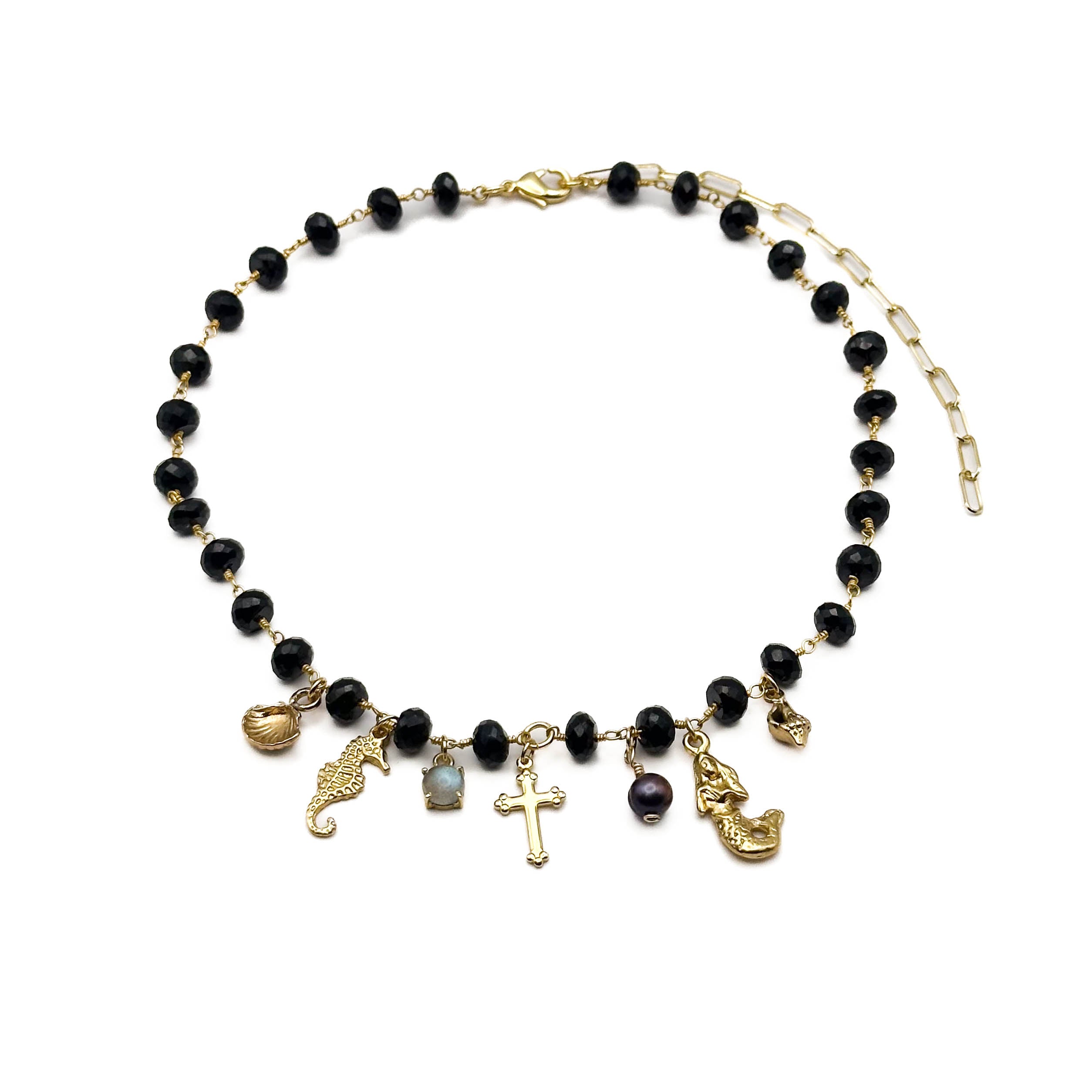 The Sirens Grotto Charm Choker