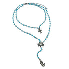 Aquamarine Dream Rosary Necklace