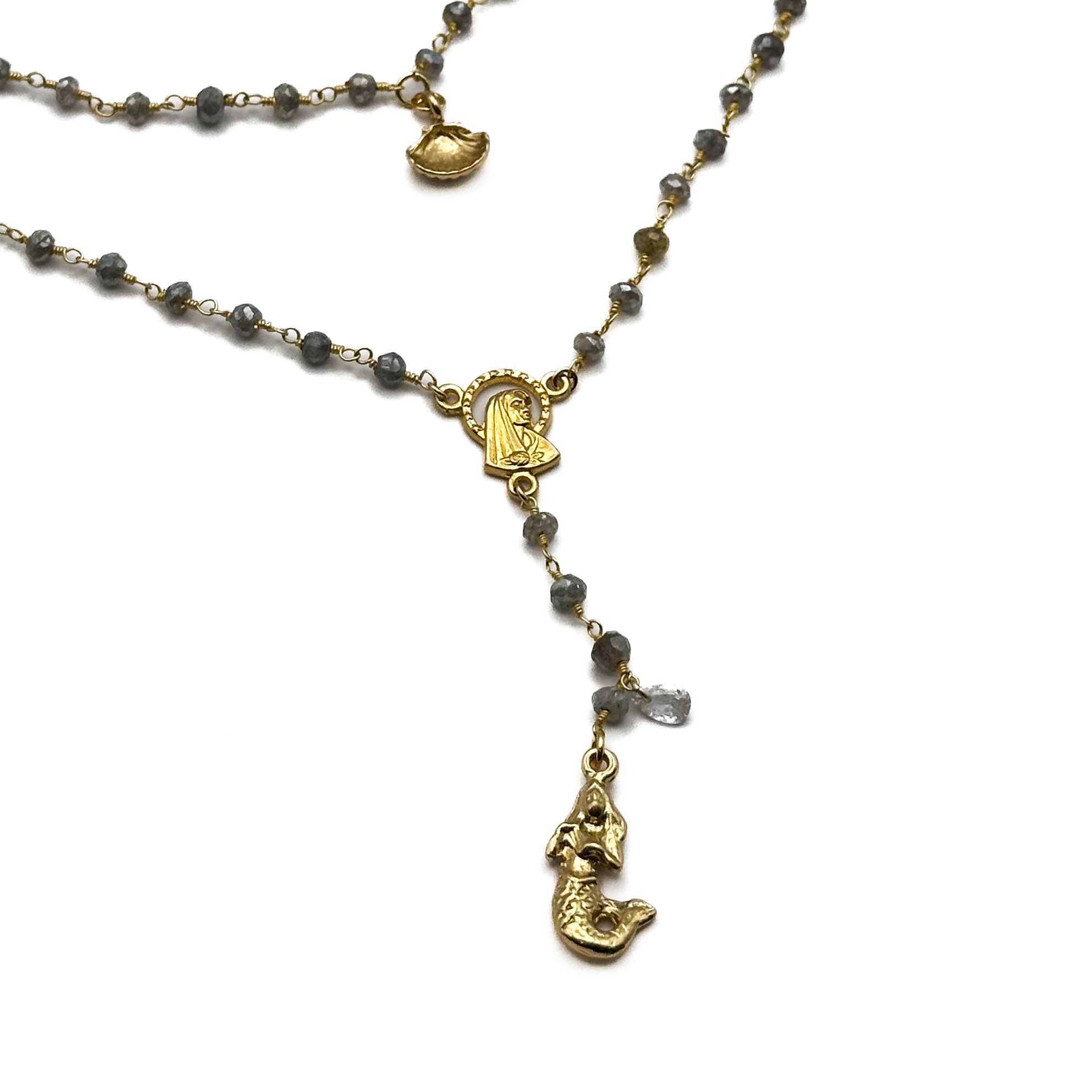 The Saint Siren Rosary Necklace