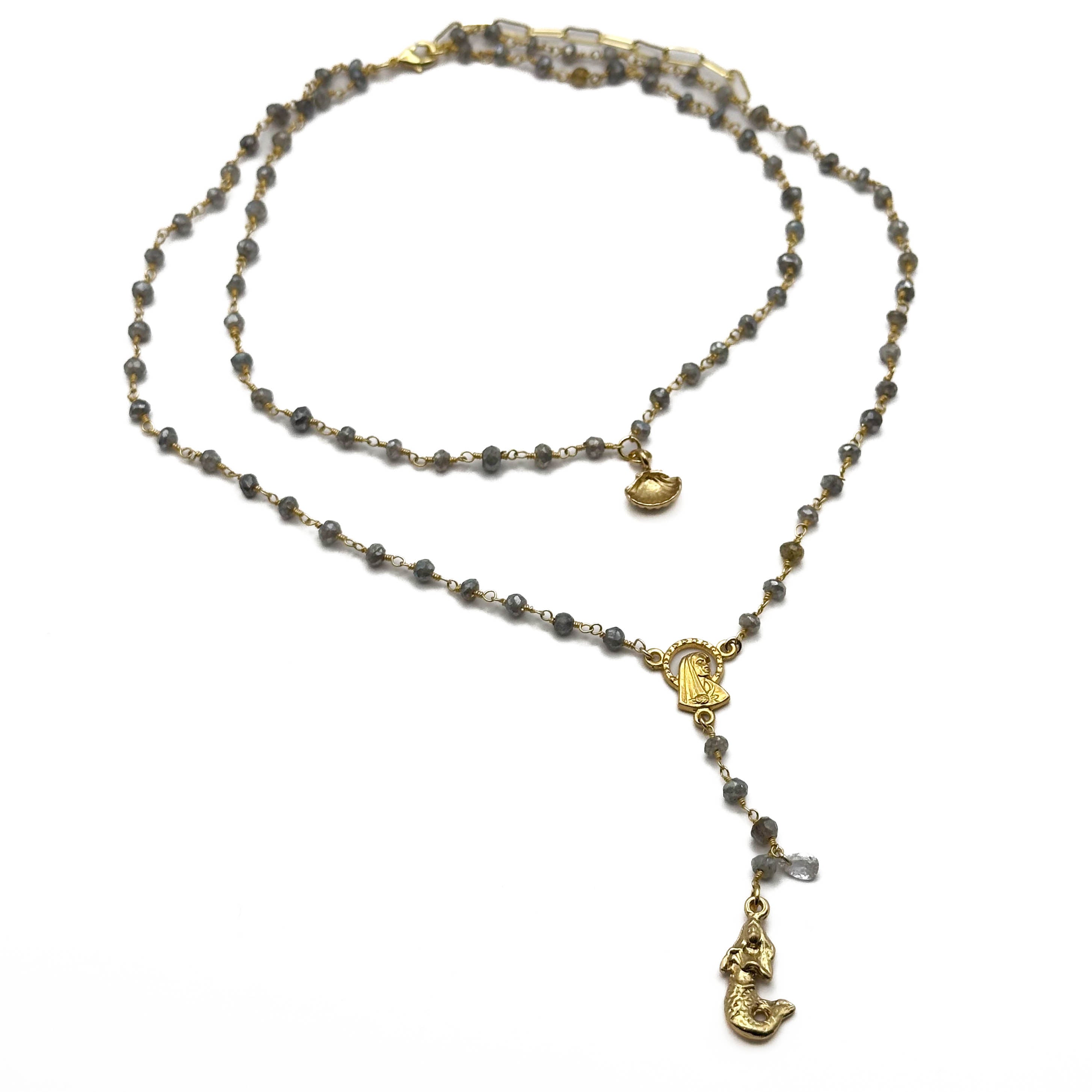 The Saint Siren Rosary Necklace