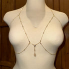 Rosary Body Chain Bralette